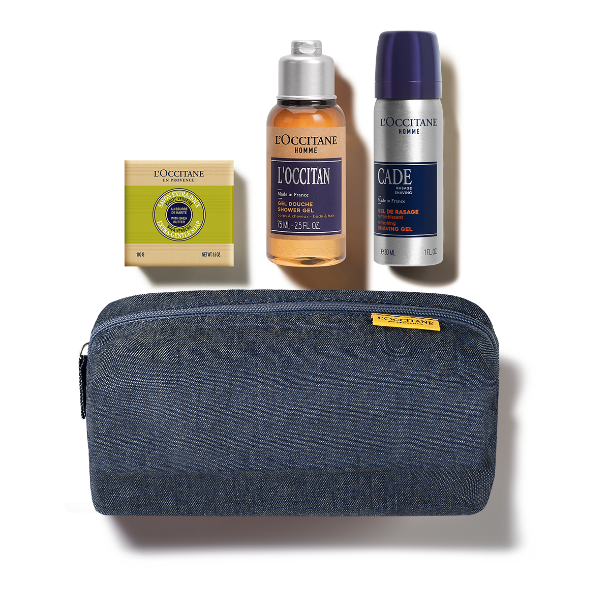 НАБОР С ТРЕВЕЛ-ФОРМАТАМИ L’OCCITAN
НАБОР С ТРЕВЕЛ-ФОРМАТАМИ L’OCCITAN