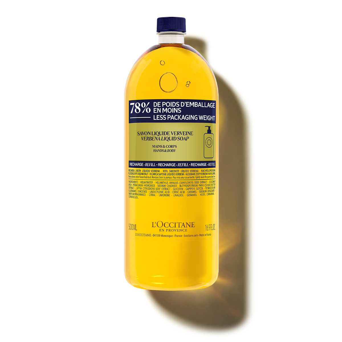 

Жидкое мыло Вербена-Карите 500 мл, сменный блок